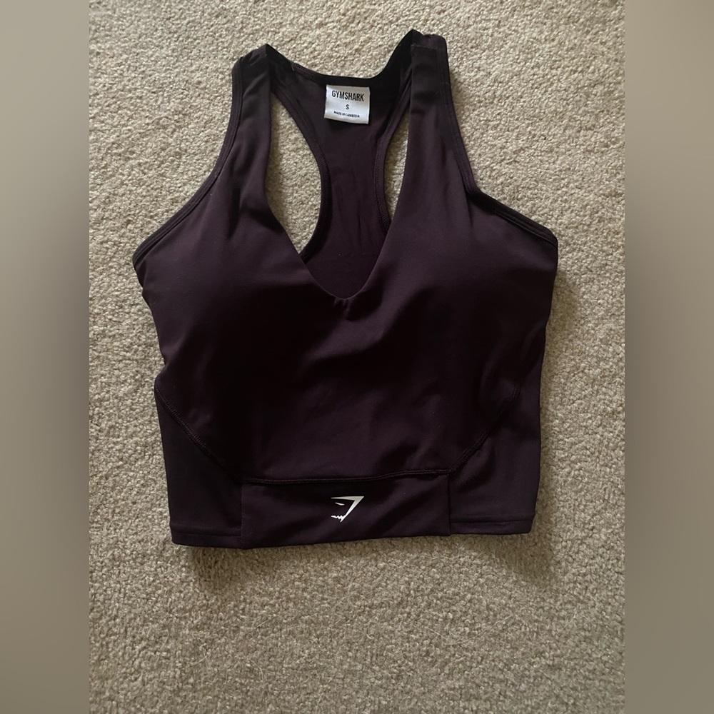 GYMSHARK CROP MESH TANK
COLOR: Plum Brown
SIZE: Small